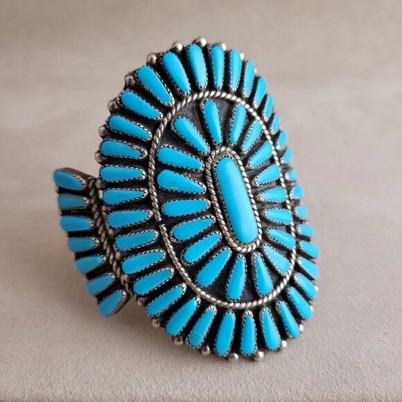 Vintage Sleeping Beauty Turquoise Bracelet - Picture 4 of 4